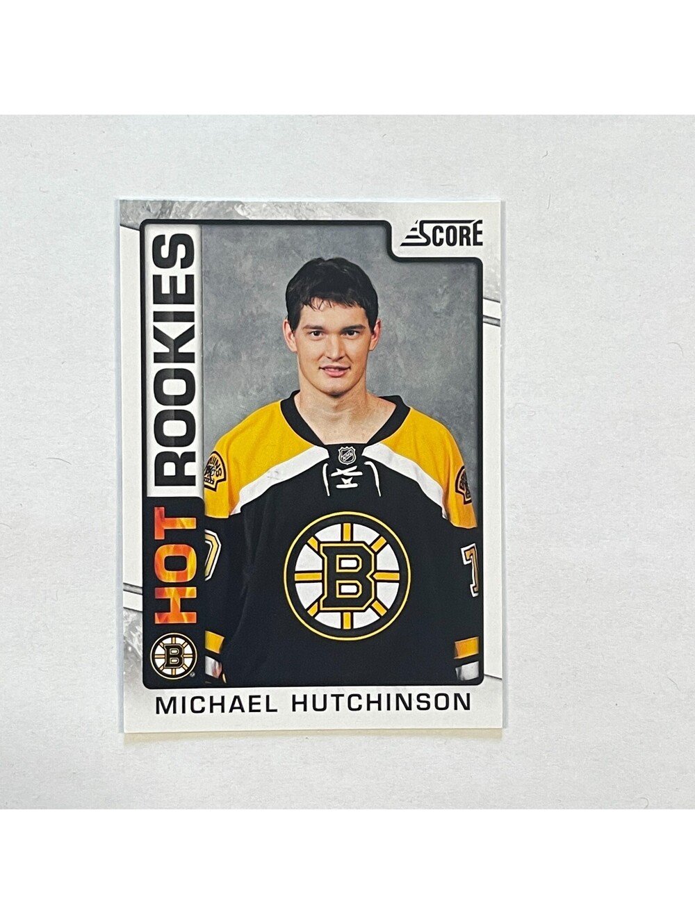 2012-13 Score Hot Rookies #547 Michael Hutchinson Rookie Boston Bruins Card
